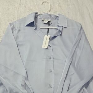 cupcakes & cashmere Sky Blue Dress Shirt